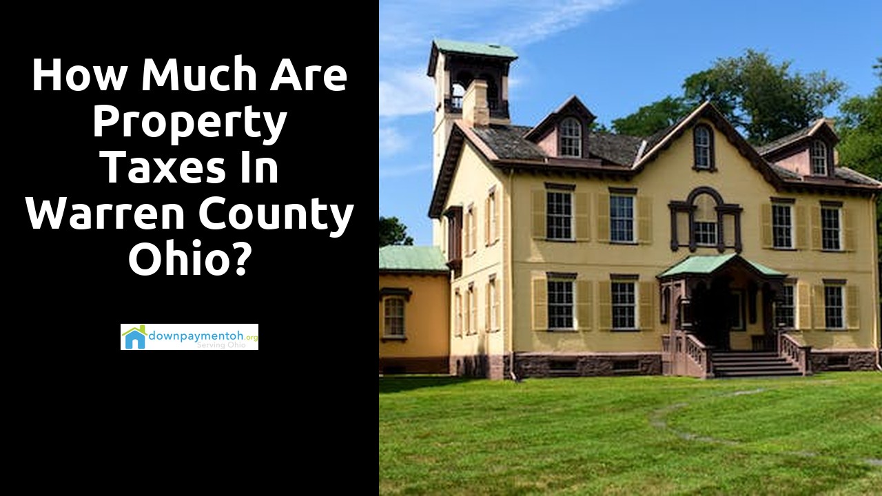 How much are property taxes in Warren County Ohio?