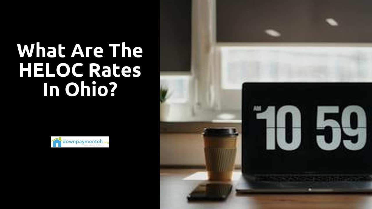 What are the HELOC rates in Ohio?