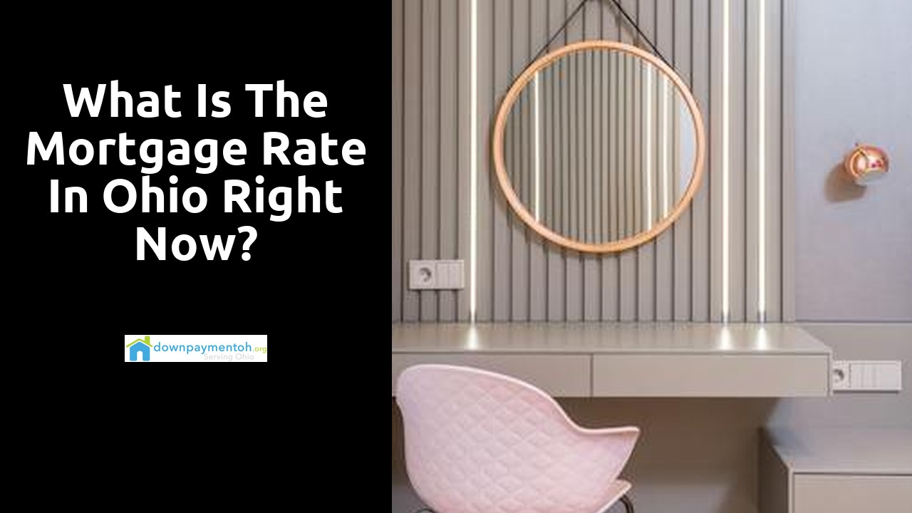 What is the mortgage rate in Ohio right now?