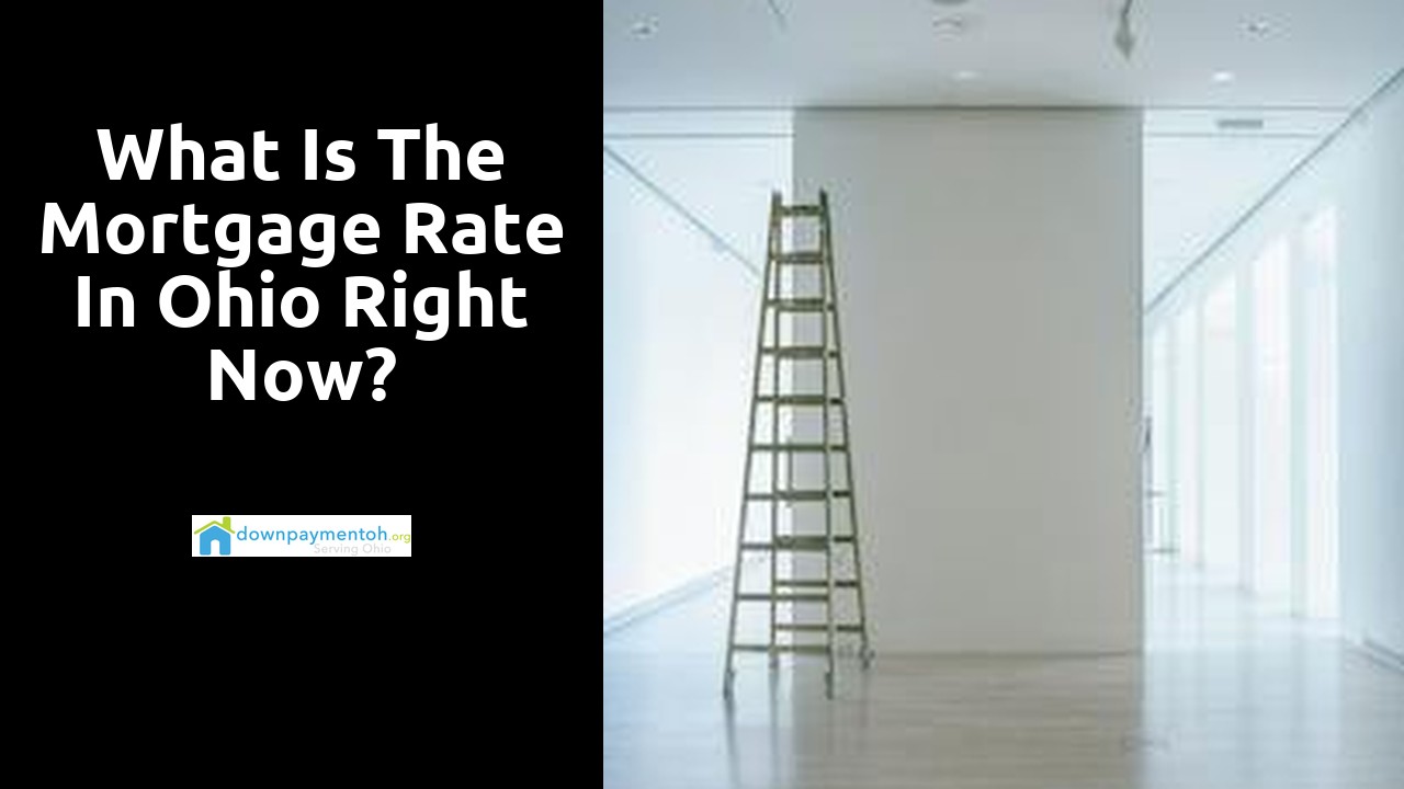What is the mortgage rate in Ohio right now?