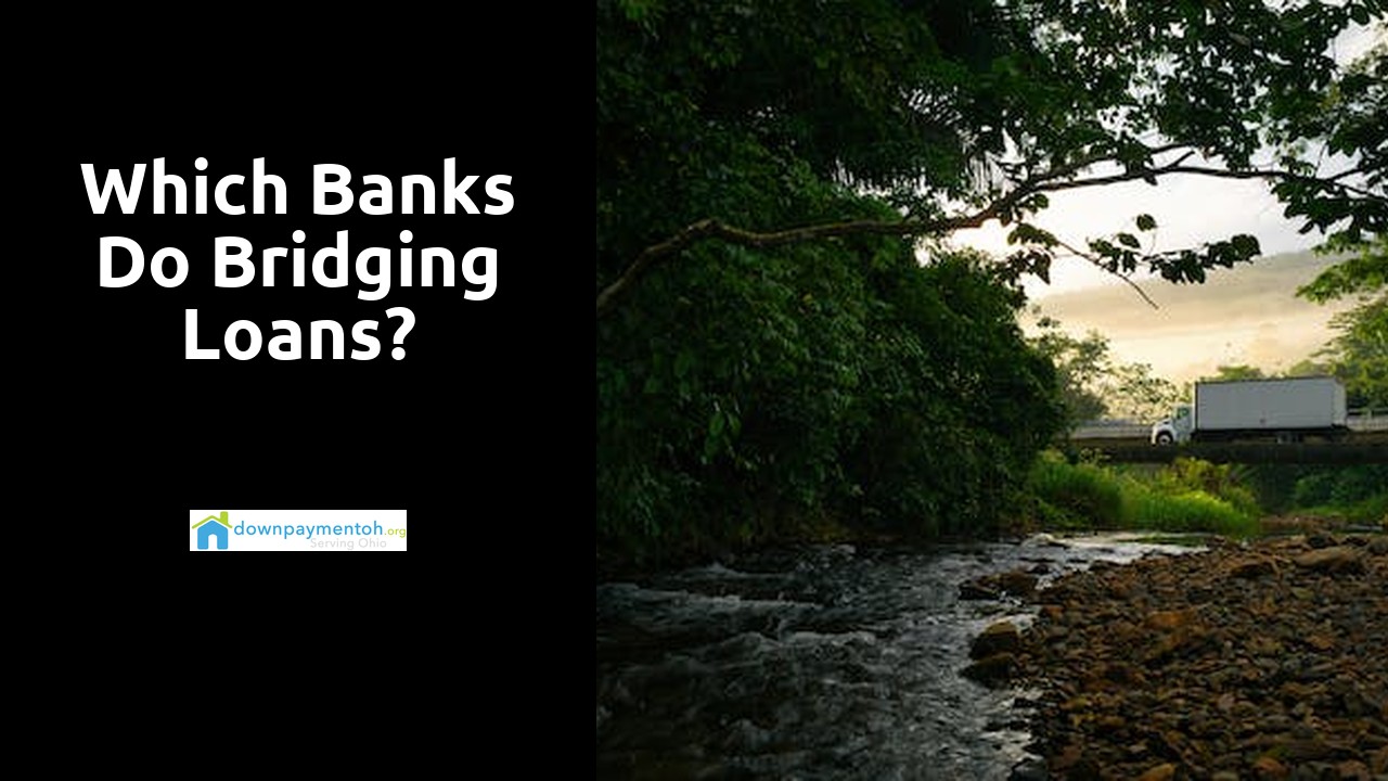 Which banks do bridging loans?